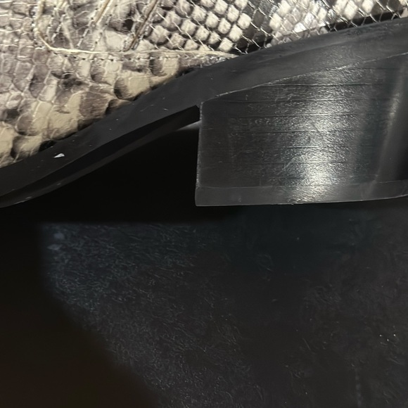 Wishbone leather western style ankle shoes - Picture 5 of 7